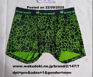 Le Coq Sportif Men's Briefs One Piece (Japanese Version) (LL Size Only)64180231092225110