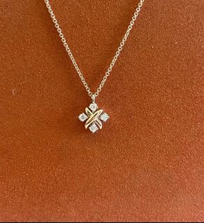 ✨現貨 Tiffany & Co Schlumberger series diamond Lynn necklace64245148723202110