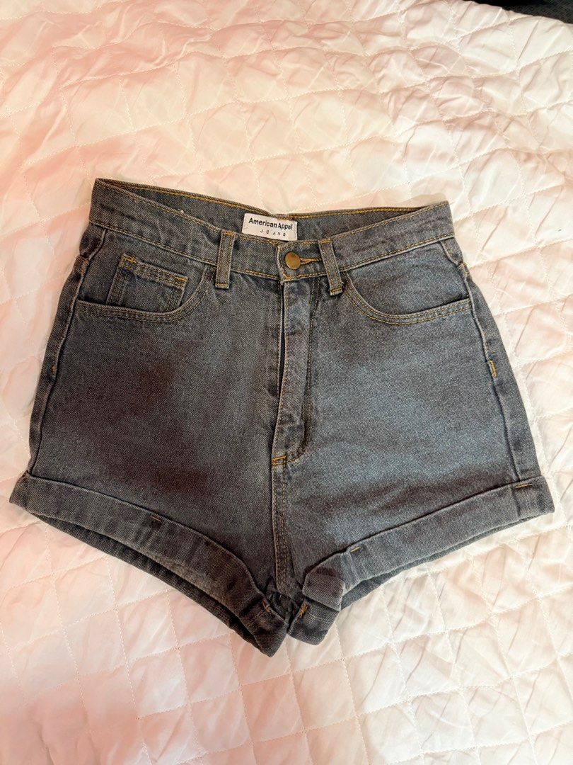 American Apparel Clean Cut Shorts Gray (Category: Shorts) located in Cavite. Submitted by oldthreadsz (Listing ID 1394054739, Image 1). Description: Size 26 Lenght 14’ AA shorts.