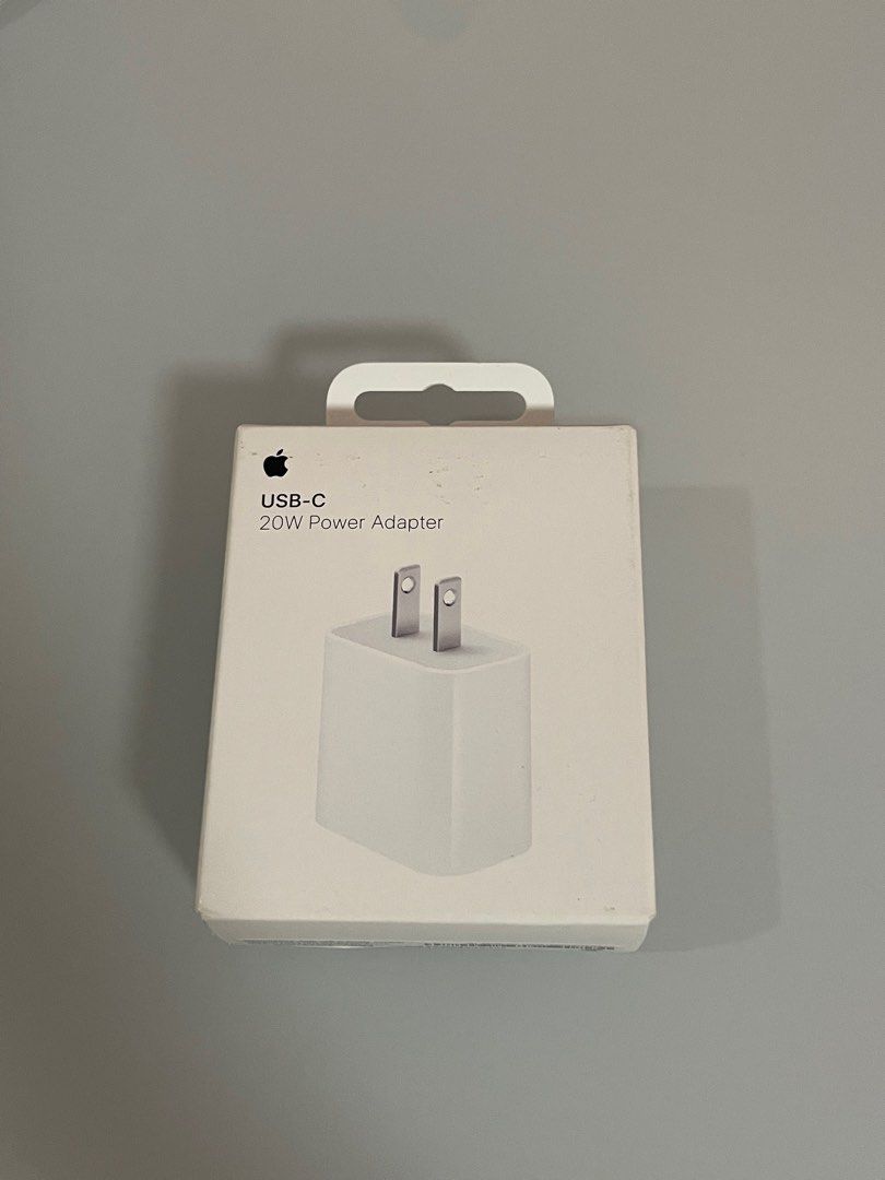 Apple USB-C 20W Power Adapter (Category: Chargers & Cables) located in Quezon City. Submitted by daiannic (Listing ID 1394108911, Image 1). Description: Apple USB-C 20W Power Adapter * P750 only * 100% authentic & brand new * with original box (same serial) * Location: QC * RFS: extra only .