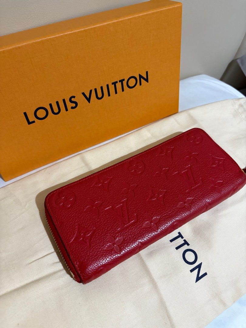 Auth LV empriente Long zippy wallet (Category: Luxury Bags & Wallets) located in Manila. Submitted by rockinpart49318 (Listing ID 1394115747, Image 1). Description: Auth in very good condition dirt coin pocket otherwise excellent no rubs perfect lucky wallet.