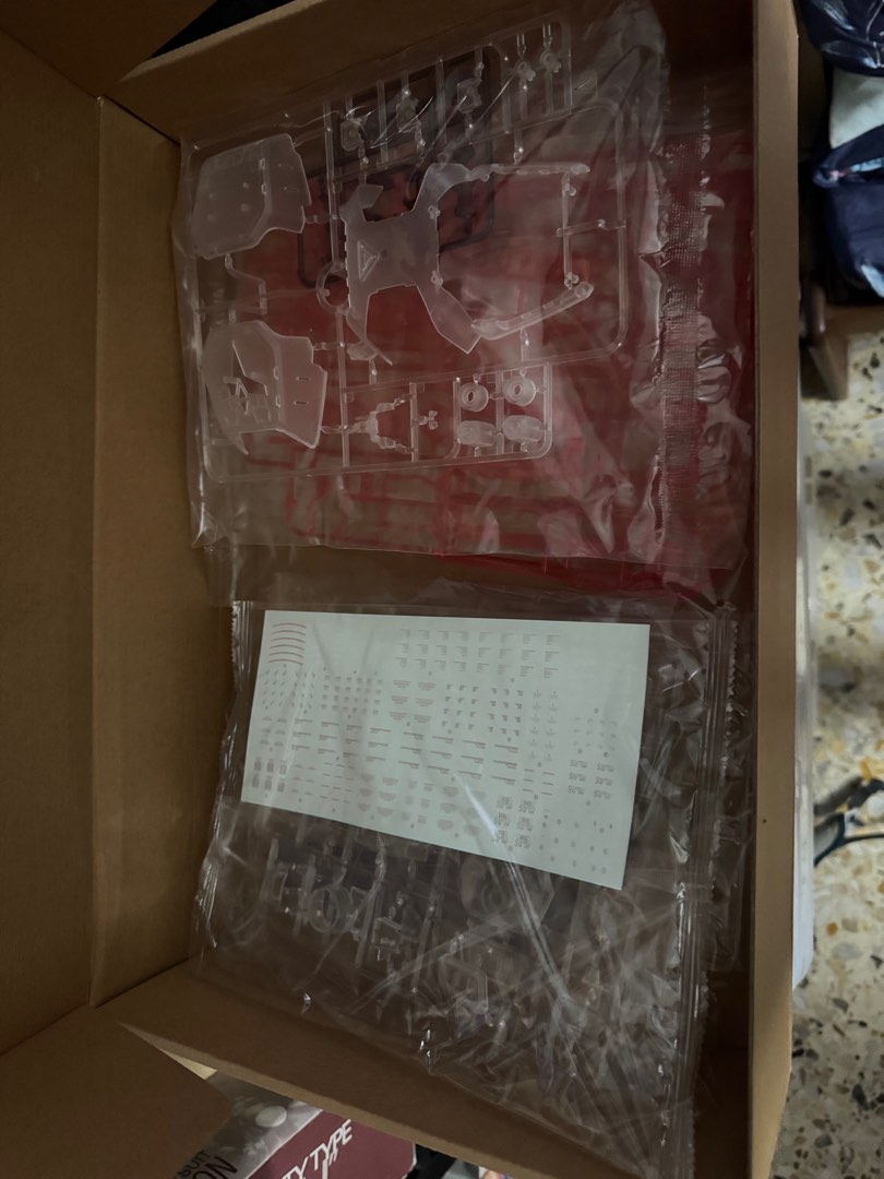 Solomon Gundam Physalis clear Parts, Hobbies & Toys, Toys & Games on ...