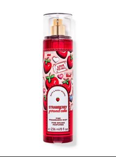 Baths and body work body mist (strawberry shortcake)64226227930371110