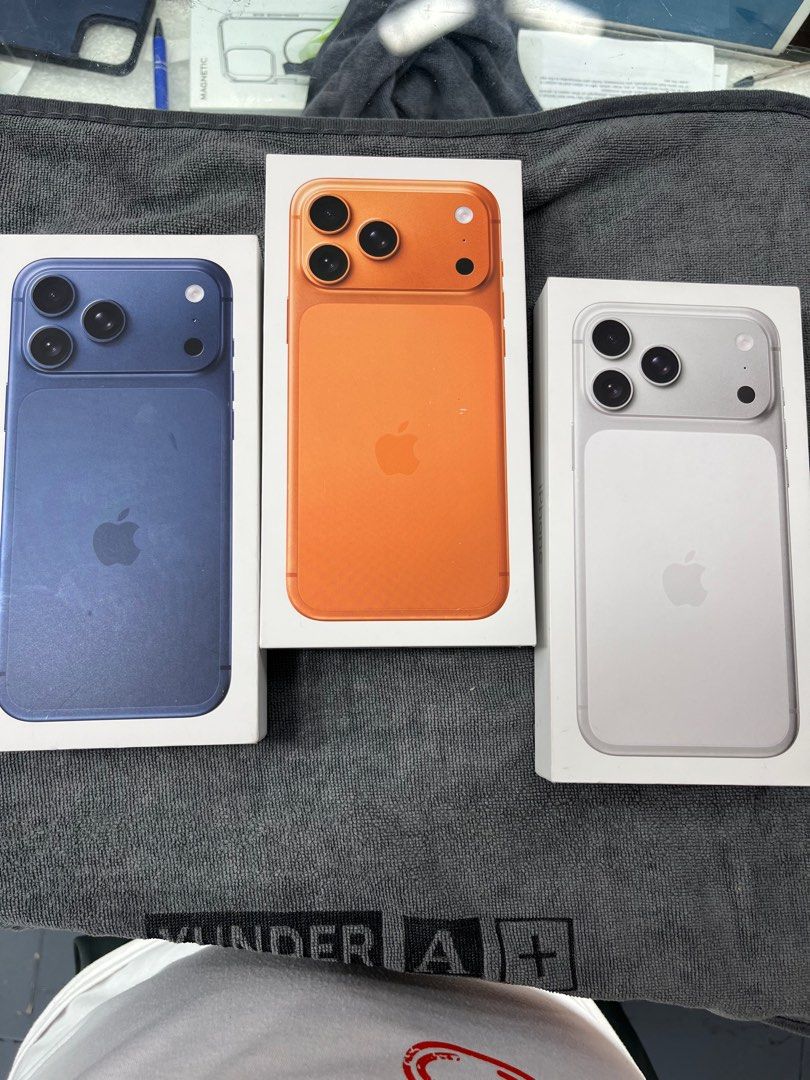 Brandnew iPhone 17 Pro Max and Pro (Category: iPhone 17 Series) located in Manila. Submitted by orlandotub99548 (Listing ID 1394094972, Image 1). Description: Brandnew iPhone 17 Pro Max and Pro 512gb = 113k 256gb = 103k 1TB. = 128k 2Tb. = 168k See pic for more details Pickup store Greenhills Shopping Center 📌we accept gcash 📌we accept banktrans 📌we accept credit card 📌we accept ggives 📌we do cod door to door 📌we ship nationwide via LBc tran