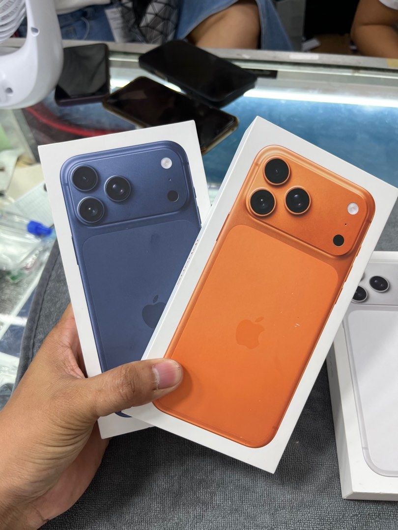 Brandnew iPhone 17 Pro Max and Pro (Category: iPhone 17 Series) located in Manila. Submitted by orlandotub99548 (Listing ID 1394094972, Image 2). Description: Brandnew iPhone 17 Pro Max and Pro 512gb = 113k 256gb = 103k 1TB. = 128k 2Tb. = 168k See pic for more details Pickup store Greenhills Shopping Center 📌we accept gcash 📌we accept banktrans 📌we accept credit card 📌we accept ggives 📌we do cod door to door 📌we ship nationwide via LBc tran