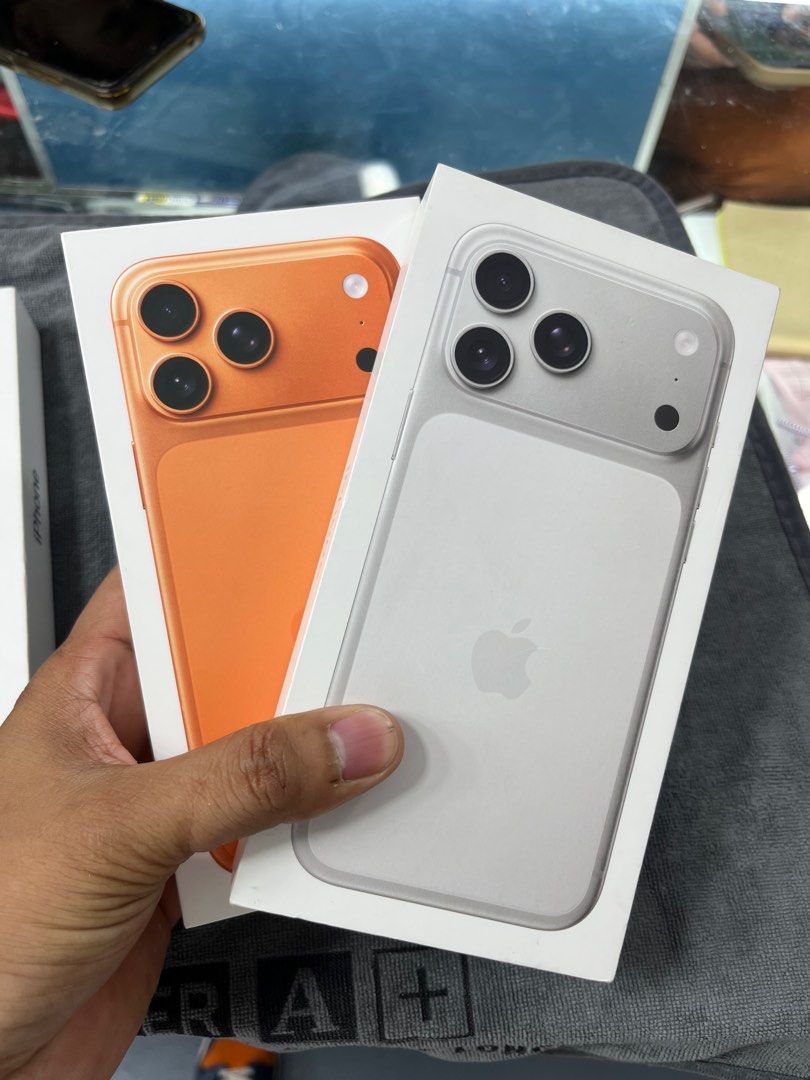 Brandnew iPhone 17 Pro Max and Pro (Category: iPhone 17 Series) located in Manila. Submitted by orlandotub99548 (Listing ID 1394094972, Image 3). Description: Brandnew iPhone 17 Pro Max and Pro 512gb = 113k 256gb = 103k 1TB. = 128k 2Tb. = 168k See pic for more details Pickup store Greenhills Shopping Center 📌we accept gcash 📌we accept banktrans 📌we accept credit card 📌we accept ggives 📌we do cod door to door 📌we ship nationwide via LBc tran