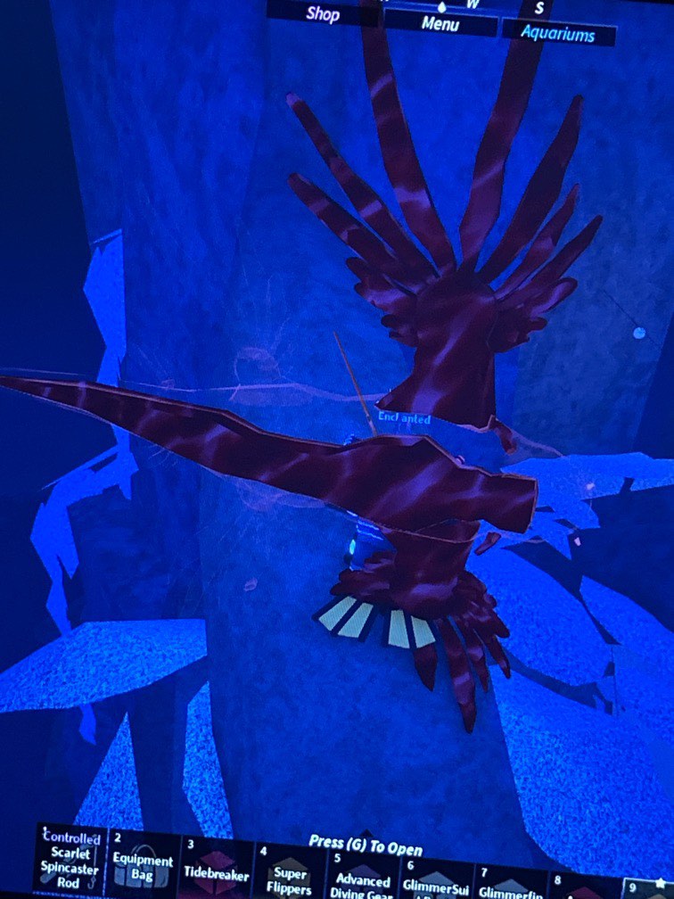 Cheapest Quality Crimson Colossal Blue Dragon in Roblox Fisch, Hobbies ...
