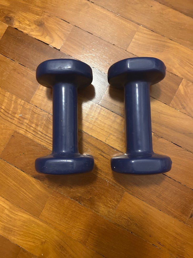 Decathlon NYAMBA 2kg Dumbbells, Sports Equipment, Exercise