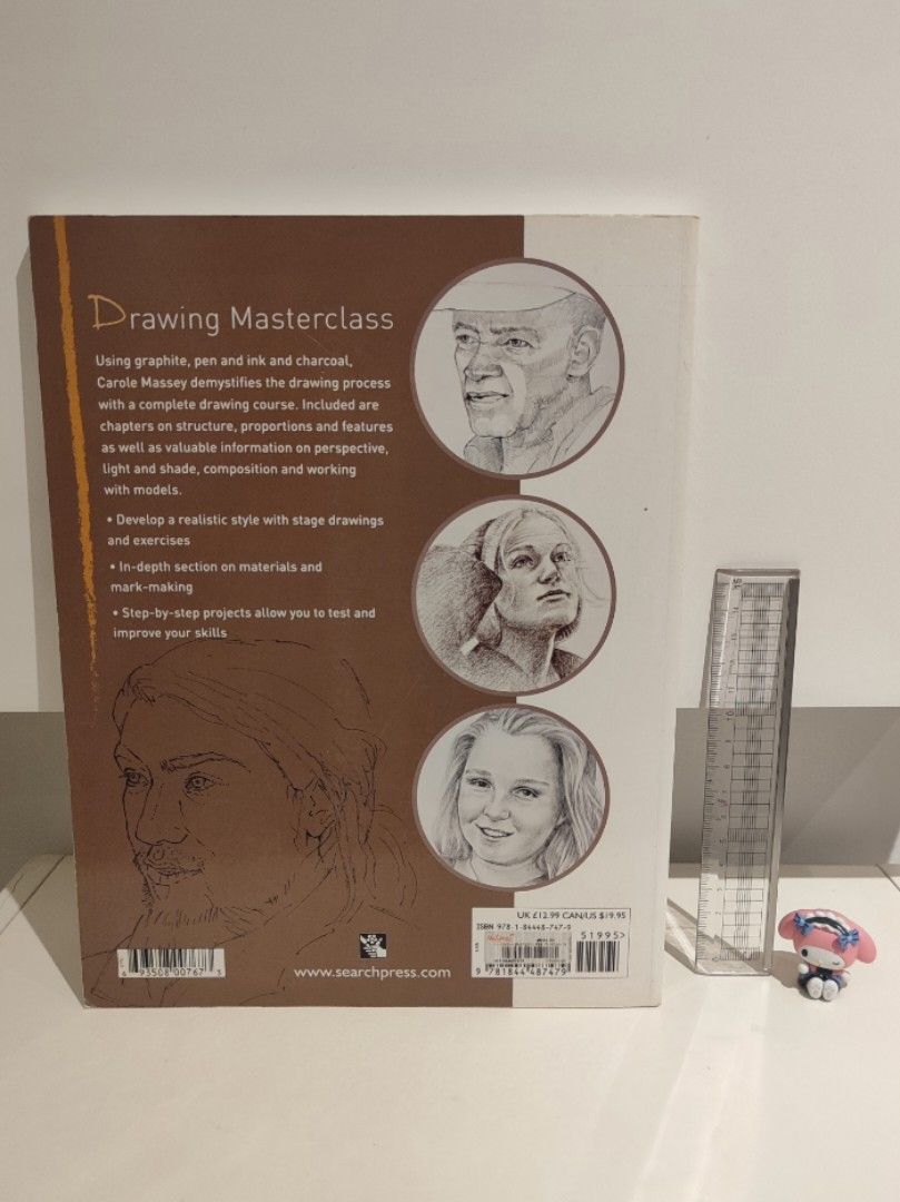 Drawing Masterclass Portraits (Carole Massey) (Category: Storybooks) located in Manila. Submitted by ovenovenn (Listing ID 1394175846, Image 2). Description: Like new, only opened it once or twice. Very detailed book about how to draw portraits..