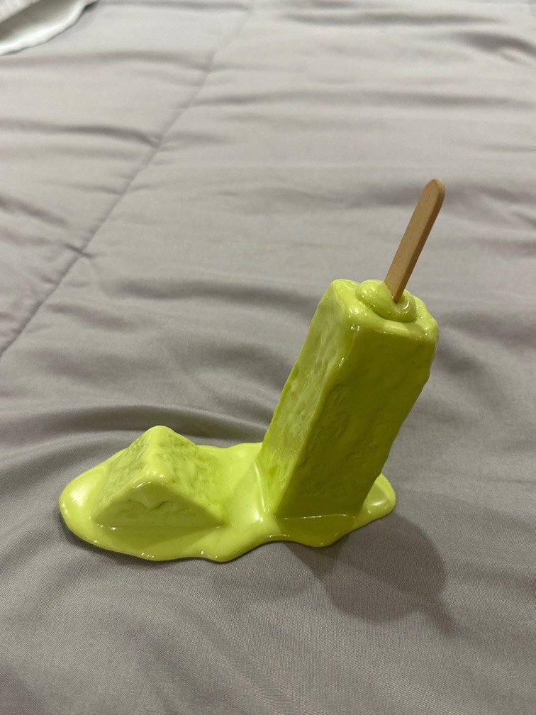 Ice Cream Bar Melona Phone Stand (Category: Other Home Decor) located in Manila. Submitted by ycg910 (Listing ID 1394124751, Image 3). Description: High quality phone stand from fooding shop (Korea) that is shaped like a melting popsicle / Melona!! :) .