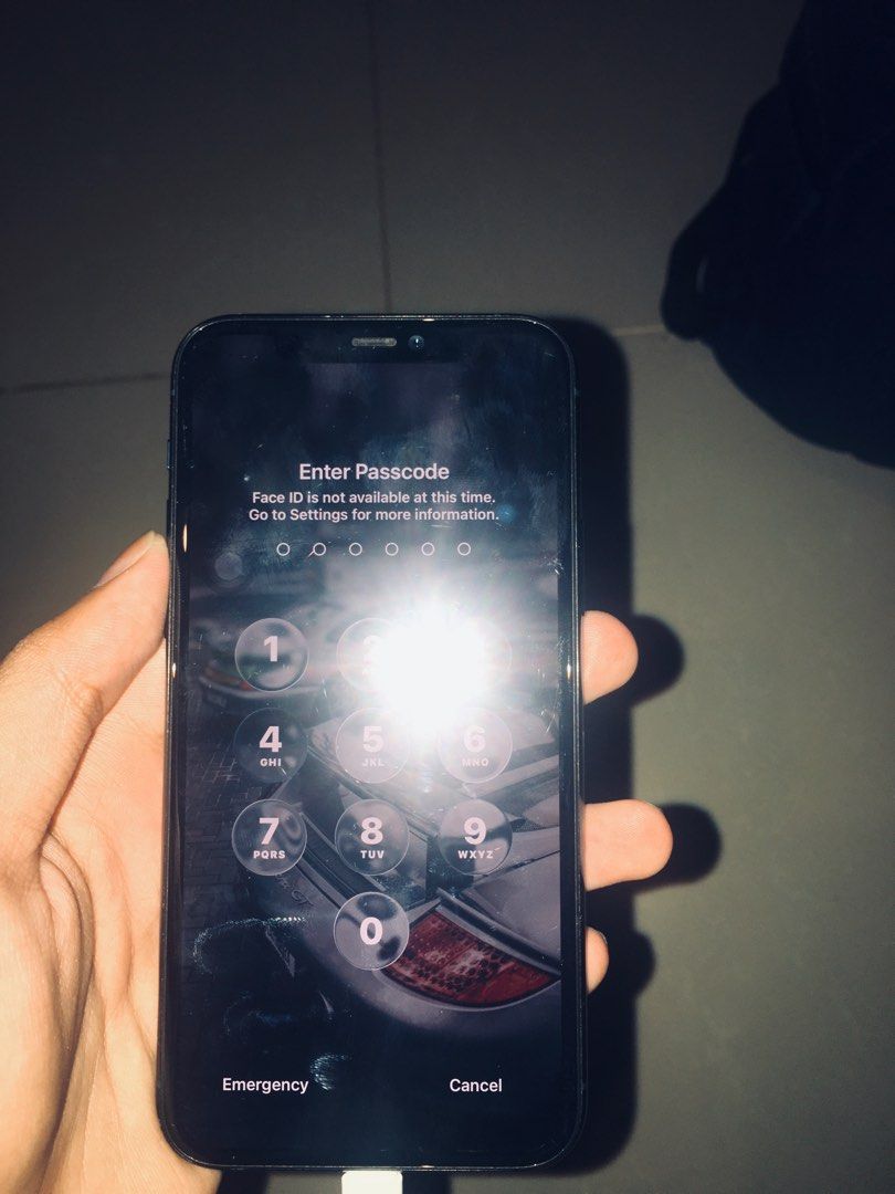iPhone 11 Pro (Category: iPhone 11 Series) located in Tarlac. Submitted by conchdork (Listing ID 1394201102, Image 3). Description: Swap or Sale‼️(iphone 11 pro max [256gb or up], 12 [also 256gb or up], and later) Still smooth no lags, updated to the latest iOS Version (iOS 26) Note that the Face ID module is replaced by Apple and the mute switch alongside the volume buttons are also replaced by Apple..