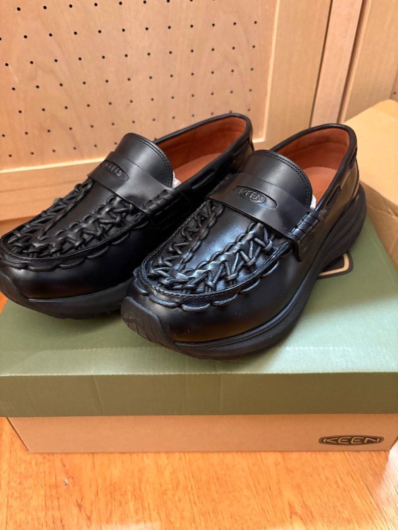 27cm KEEN UNEEK LOAFER WK BLACK KEEN UNEEK LOAFER WK BLACK, 女裝