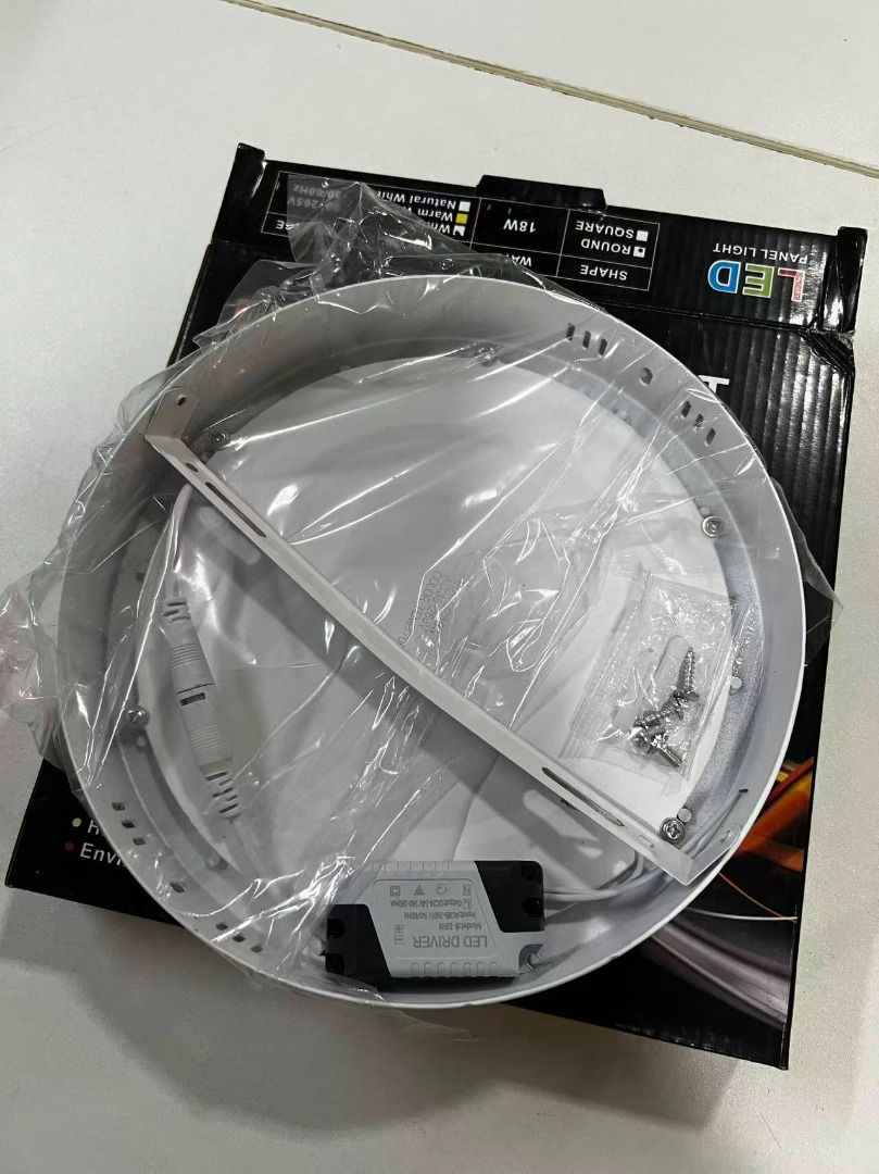 LED PANEL LIGHT-18W/6W (warehouse sale) (Category: Lighting) located in Paranaque City. Submitted by pilipinashop (Listing ID 1394104268, Image 2). Description: LED PANEL LIGHT-18W - 845less 40% = 507 LED PANEL LIGHT-6W - 284 less 40% = 170 Use good quality LED resistance light falling. Highly-efficient electronics ballast ensure to long lifespan using. More than 3 times energy saving compare to traditional energy saving bulb Switch off the sourc