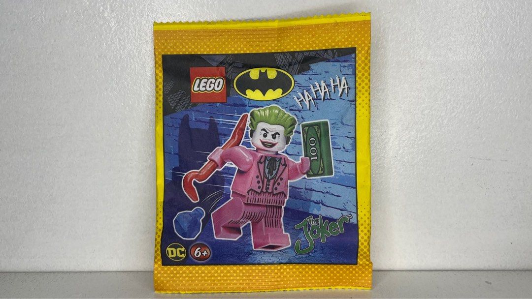 LEGO DC: The Joker (212327) (Category: Lego & Building Sets) located in Las Pinas. Submitted by brickwars (Listing ID 1394173900, Image 1). Description: Paper bag - Brand New/Sealed - 2 pcs available MOP: Gcash/UnionBank/GoTyme Ban.