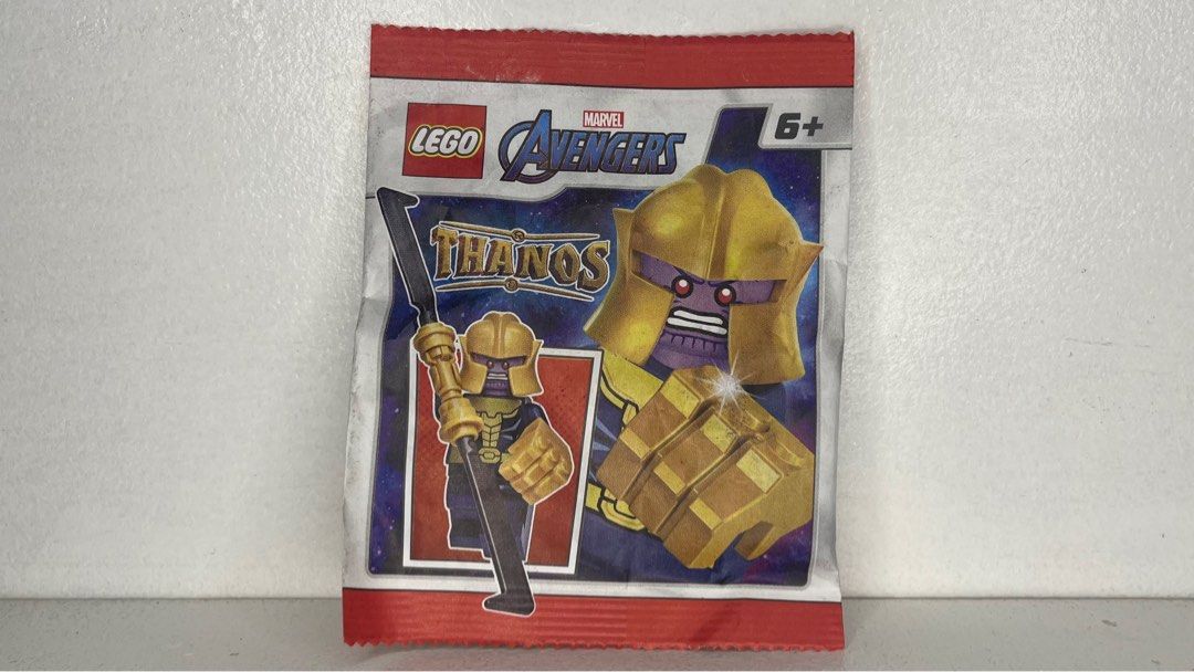 LEGO Marvel Super Heroes: Thanos (242215) (Category: Lego & Building Sets) located in Las Pinas. Submitted by brickwars (Listing ID 1394168176, Image 1). Description: Paper bag - Brand New/Sealed - 2 pcs available MOP: Gcash/UnionBank/GoTyme Bank.