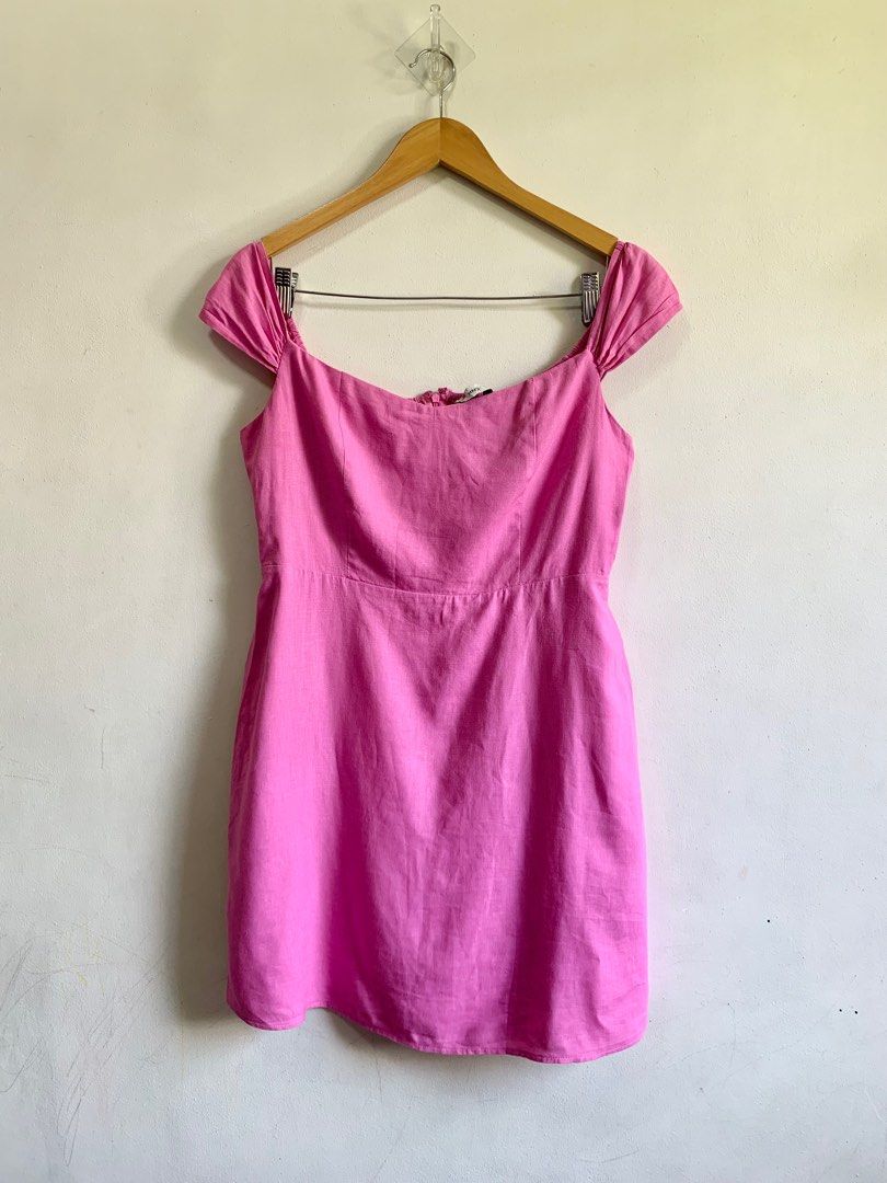 Mango linen pink dress, Women's Fashion, Dresses & Sets, Dresses on Carousell Mango linen pink dress, Women's Fashion, Dresses & Sets, Dresses on Carousell