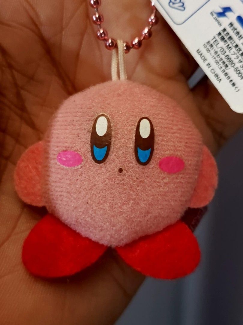 Mini Kirby Plush Keychain (Category: Plushies & Soft Toys) located in Santa Cruz. Submitted by gstuff20 (Listing ID 1394171086, Image 3). Description: Very small kirby charm. Feel free to pm for more info..