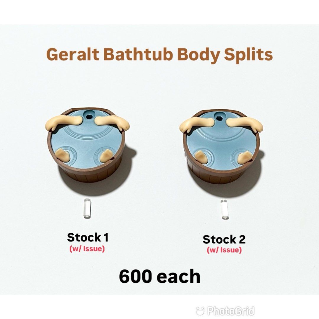 Nendoroid Geralt Bathtub Body Splits (Category: Figurines & Statues) located in San Fernando. Submitted by figurebytes (Listing ID 1394155703, Image 1). Description: Availability: *Stock 1 (w/ Issue) *Stock 2 (w/ Issue) ❌ - Means the item is sold — 📌For dibs kindly PM us thank you 📌We only sell 100% authentic collectibles from Japan. We refuse to sell fakes, bootlegs, and knockoffs.