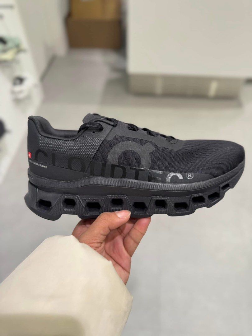 On Running Cloud 6 All Black/ Cloudmonster 1 All Black/ Cloudtilt Eclipse Black (Category: Sneakers) located in Manila. Submitted by solefindsphilippines (Listing ID 1394176983, Image 3). Description: On Running Cloud 6 All Black/ Cloudmonster 1 All Black/ Cloudtilt Eclipse Black Available Sizes: 7/ 7.5/ 8/ 8.5/ 9/ 9.5/ 10/ 10.5/ 11/ 11.5/ 12/ 13 men’s 5/ 5.5/ 6/ 6.5/ 7/ 7.5/ 8/ 8.5/ 9/ 9.5/ 10 women’s Price: 8,499 to 9,999 only Brand new All of 