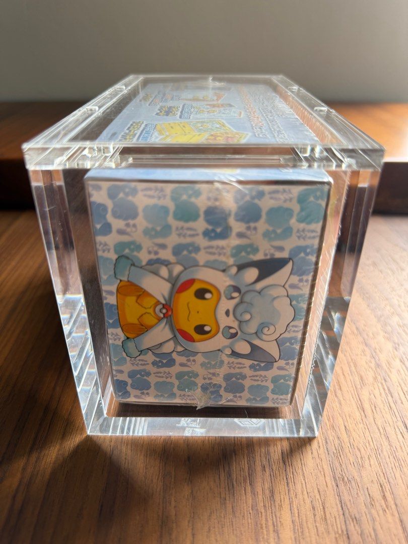 vulpix booster box Pokemon Center Special Box Alolan Vulpix & Pikachu Poncho, Toys &  Collectibles, Trading Cards, Card Boxes & Cases on Carousell