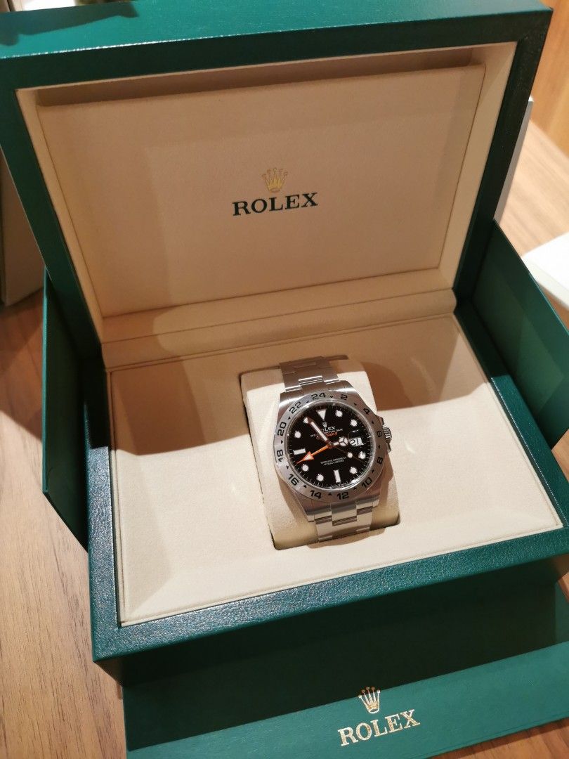 Rolex Explorer II Black Dial, Luxury, Watches on Carousell