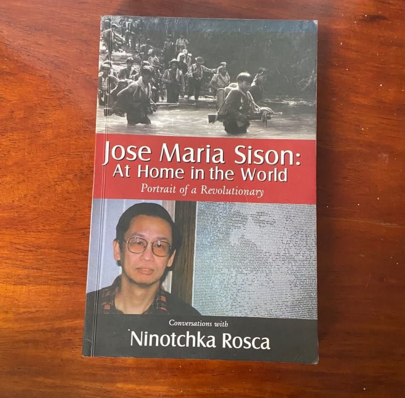 [SIGNED COPY] Jose Maria Sison: At Home in the World - Conversation ...