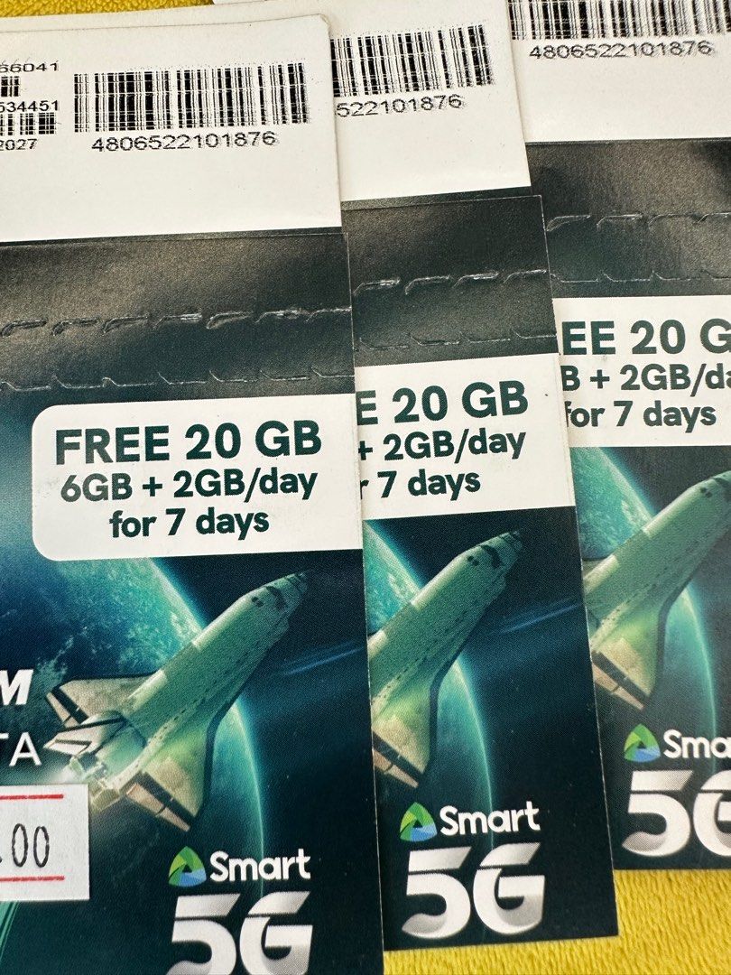Smart Bro Rocket Sim (Category: Sim Cards) located in Taguig. Submitted by grassyyieeebeyb (Listing ID 1394075084, Image 2). Description: Smart bro rocket sim With Free 20gb data for 7days ₱499 each.