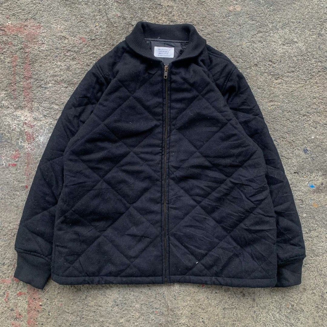 Sunny Clouds Quilted Jacket (Category: Coats, Jackets and Outerwear) located in San Mateo. Submitted by oldgear (Listing ID 1394173617, Image 1). Description: Sunny Clouds Bomber Type Jacket Unisex 399php Size M L 26inch W 22inch S 23inch Excellent Condition No issue Need wash Dm+Details Gcash payment.