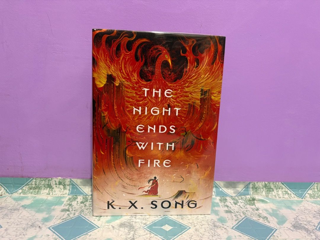 The Night Ends With Fire by K.X. Song (Category: Storybooks) located in Manila. Submitted by randomstuffsssssss (Listing ID 1394185073, Image 1). Description: DM for more inquiries..