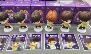 BTS McDonald Happy Meal TinyTan Throwback Series, Hobbies & Toys