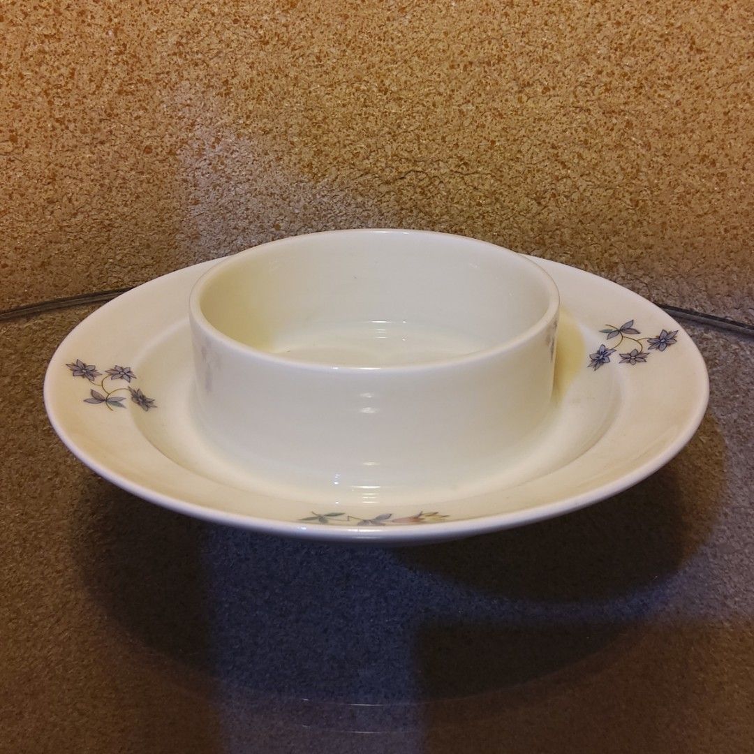 Vintage Butter Dish by Bohemia Royal Ivory Made In Czech - Tempat ...