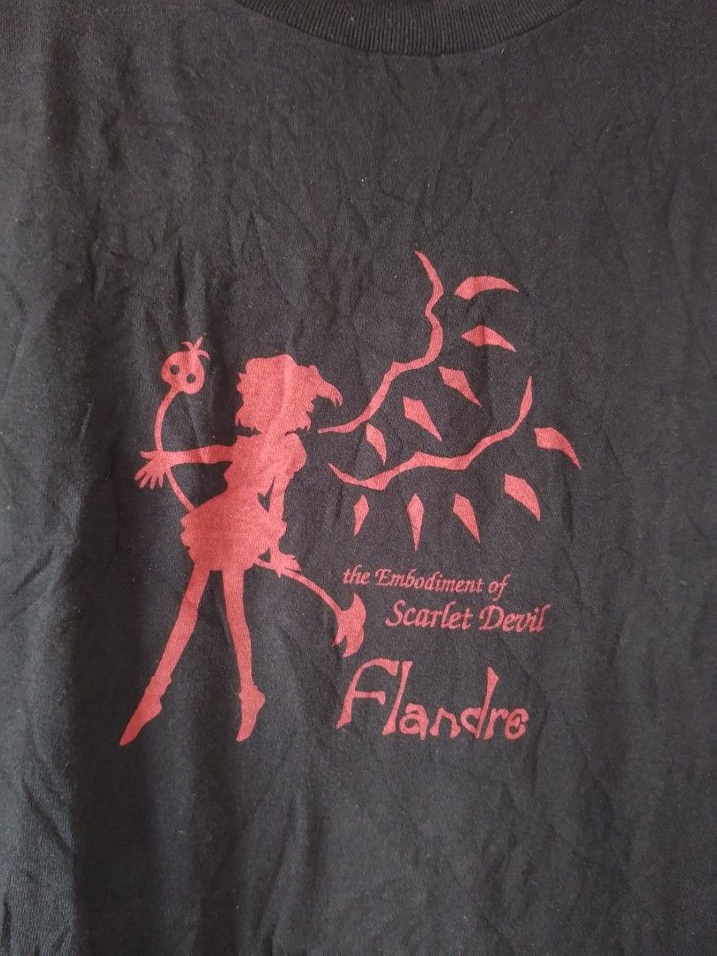 Vintage Touhou Promo tee (2002) (Category: Tshirts & Polo Shirts ) located in Quezon City. Submitted by andewu (Listing ID 1394163934, Image 3). Description: Like newMaxmi Touhou Promotion Tee Vintage Japanese Tag (Maximum) 21.5x27 Beefy Neckline.