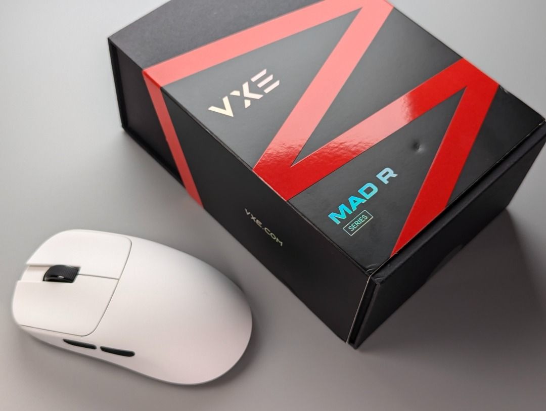 VXE MAD R Major Wireless Gaming Mouse - White, Computers & Tech, Parts ...