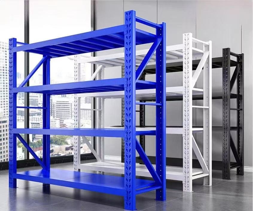 Warehouse shelves, multi-level storage racks, heavy-duty storage racks ...