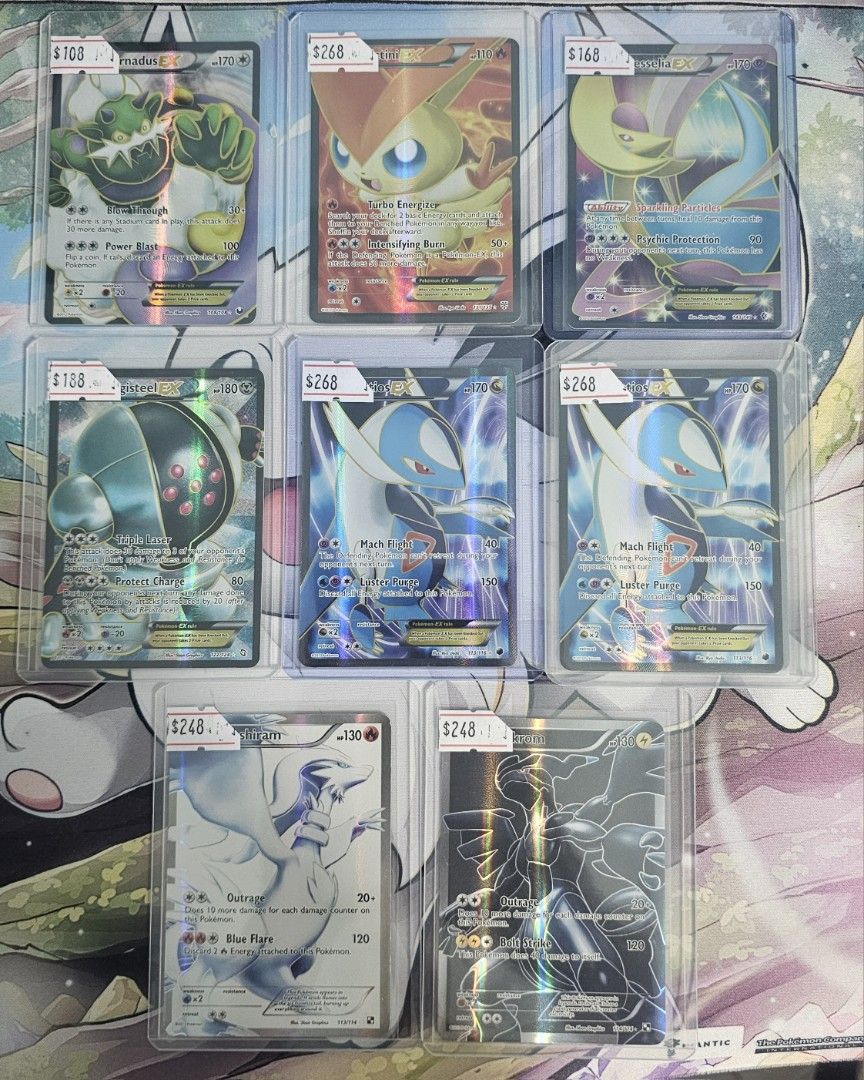 [WTS] Assorted Singles Pokemon B&W Cards Black & White Full Arts EX ...
