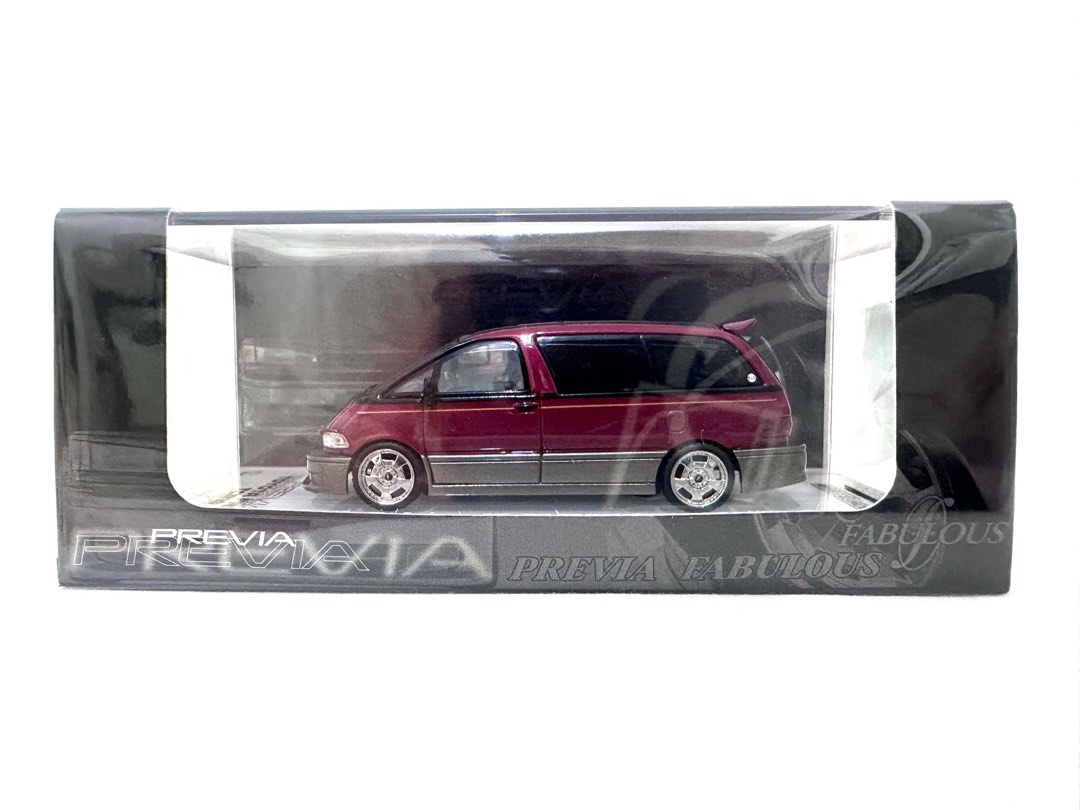 現時點236舖A42 / E2 格」1/64 Mortal Model Toyota Previa 大霸王