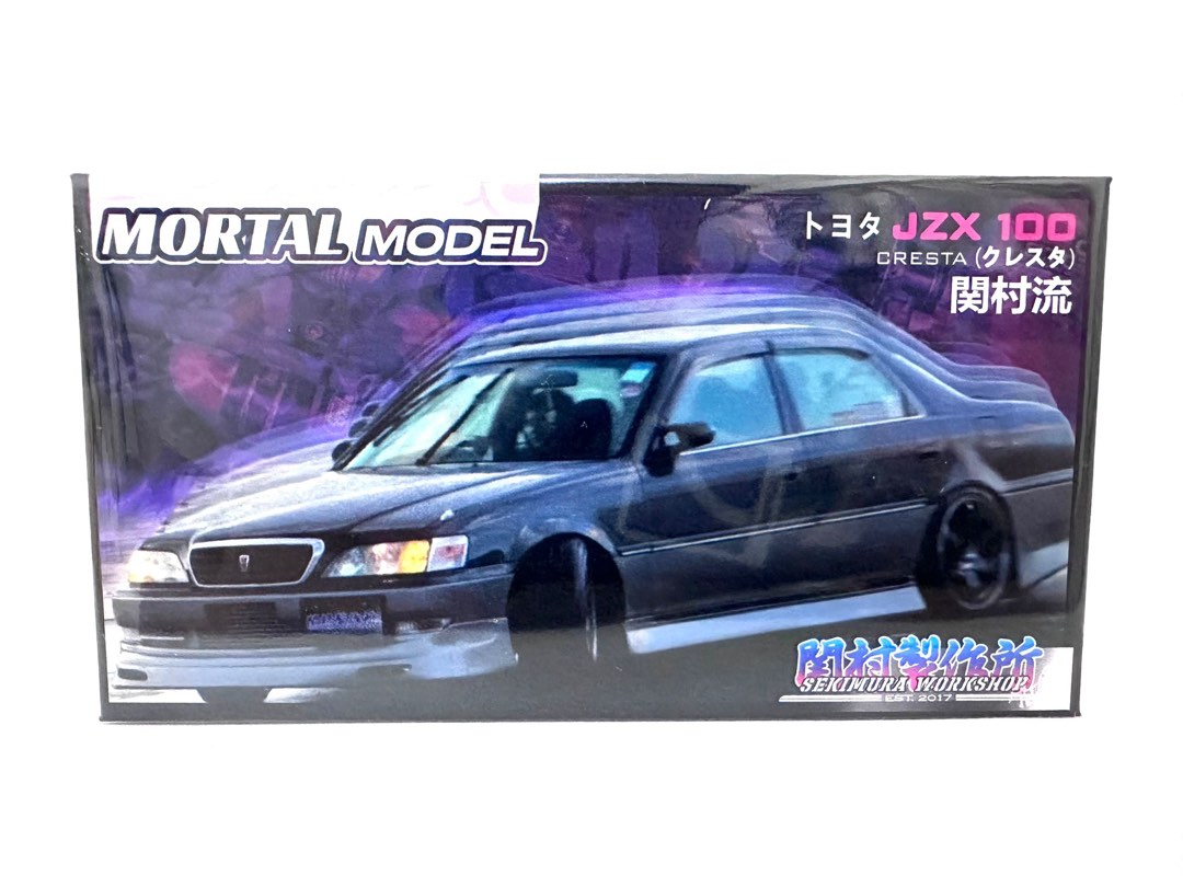 現時點236舖A42 / E2 格」1/64 Mortal Model Toyota Cresta JZX100 關