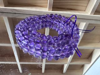 天然紫水晶手鍊 3圈 4-5mm64206384402561110