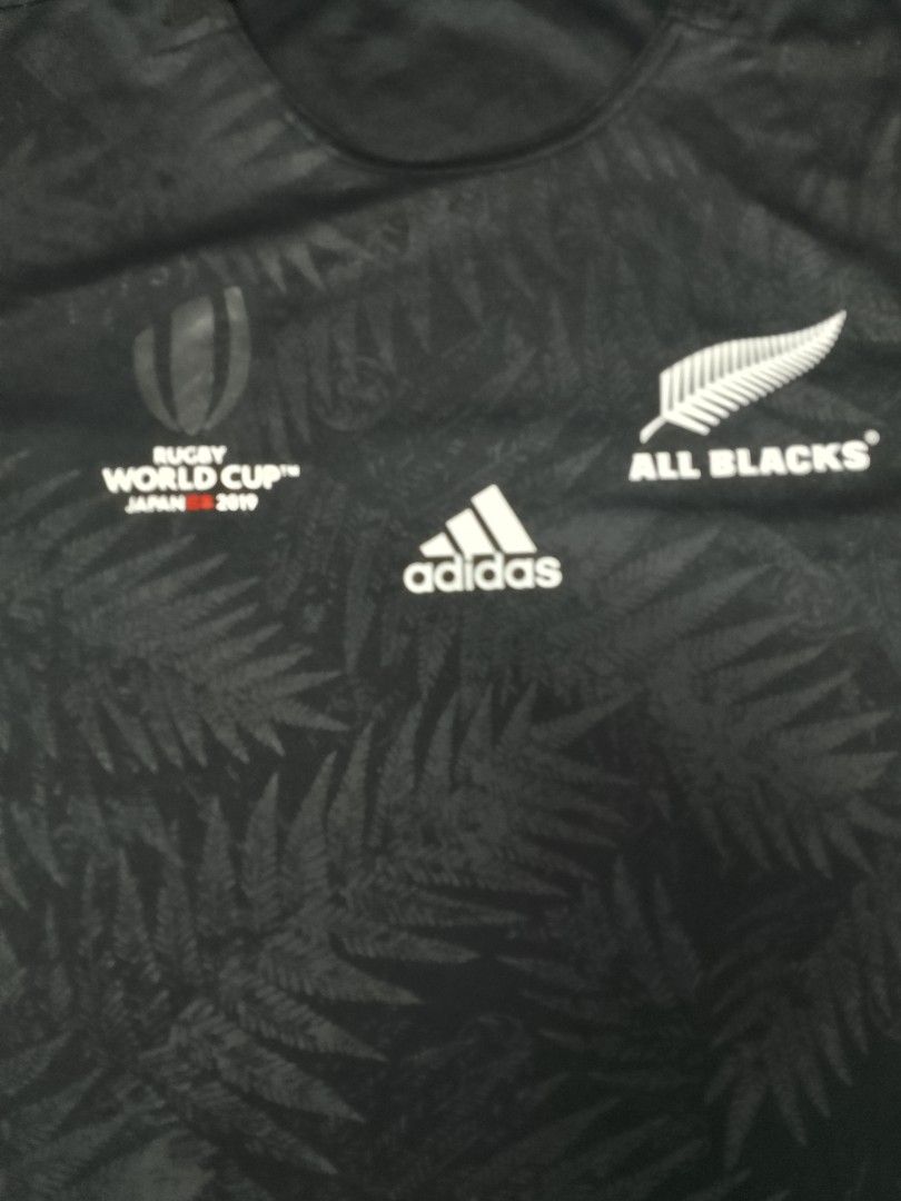 Adidas All Blacks Rugby World Cup Jersey, Men's Fashion, Activewear on ...