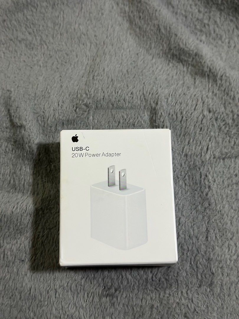 Apple 20w Power Adapter USB-C (Category: Chargers & Cables) located in Castillejos. Submitted by angljnrnnl75635 (Listing ID 1394308942, Image 1). Description: Brand new never been opened rfs: hindi nagagamit.