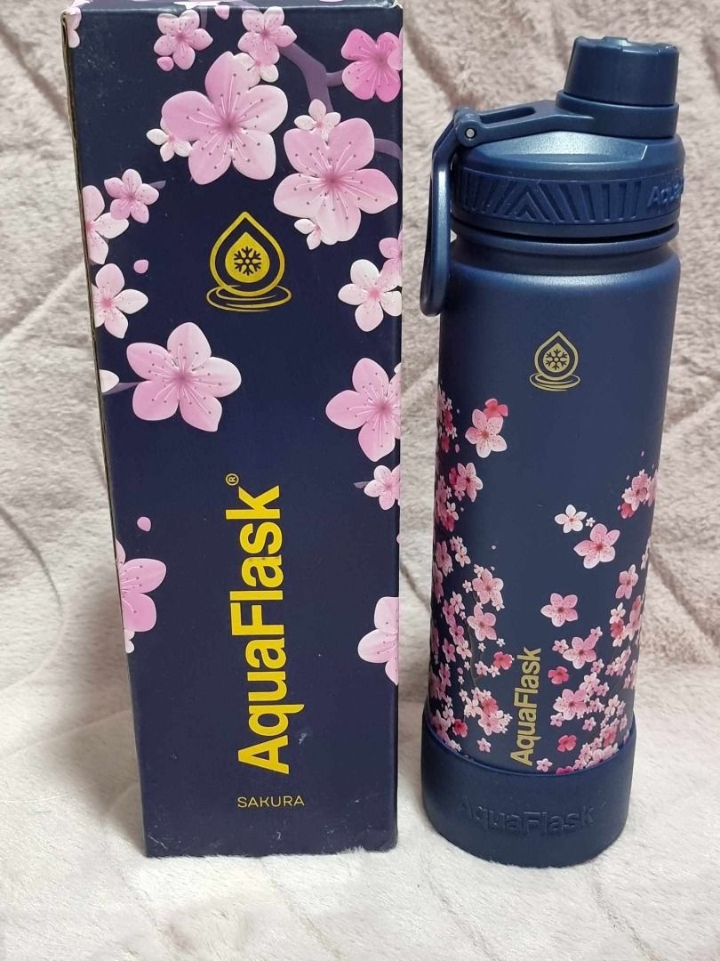 Aquaflask 22oz SAKURA EDITION NAVY (Category: Water Bottles & Tumblers) located in Pasig City. Submitted by loveMYshop2022 (Listing ID 1394256217, Image 1). Description: Aquaflask 22oz SAKURA EDITION NAVY NO TO FAKE or DUPLICATE ITEM Location Pasig City Send us DM -Direct Message / PM - Personal Message Authentic Brand New - Original Limited Offer / limited Stocks Only MOP Gcash / Paymaya Shipping Nationwide / Book a Rider / J&T Courier or LBC .
