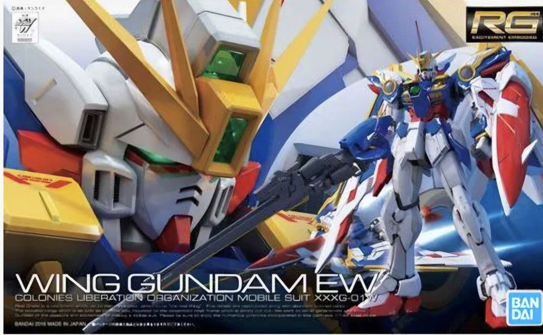 Bandai HG Helmwige Reincar and RG Wing Zero Gundam Figurine Clearance (Category: Gundam Model Kits) located in Singapore. Submitted by eychang85 (Listing ID 1351301985, Image 2). Description: Hg Helmwige Reincar. Rg Wing Zero Gundam. Unbuilt and runners sealed. 35 dollar each..