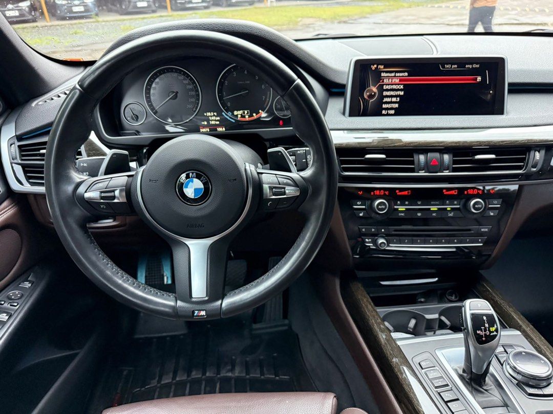 BMW X5 M Sport 2017 jackani Auto (Category: Used Cars) located in Pasig City. Submitted by jackani (Listing ID 1394303497, Image 3). Description: M Sport fullest options 3.0L TwinPower Turbo inline-6 gas 1st owned low mileage casa maintained factory leather seats panoramic roof M Sport Body Kit M Sport Wheels original paint U can call 09173295586.
