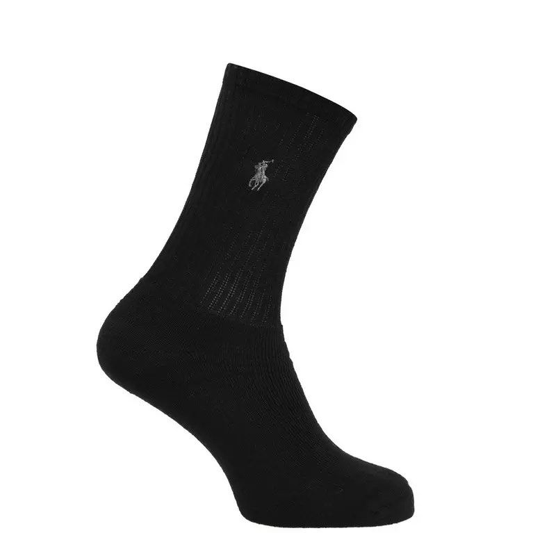 Brand new RL Crew socks black. OSFM (Category: Socks) located in Muntinlupa City. Submitted by becklox (Listing ID 1394292740, Image 3). Description: For sale. Brand new RL Crew socks. OSFM Color: White / Black Length: high ankle Type: crew 1-2 pairs only ₱180 per pair. If 3 or more pairs, ₱150 per pair only. Shipping via JRS / Lalamove at buyer’s expense. Item location: NCR IG/FB: gibbyscloset .