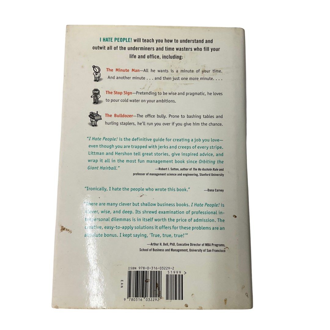 [Business] I Hate People!: Kick Loose From the Overbearing and ...
