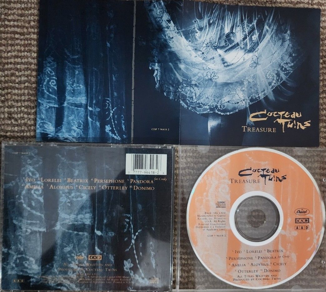 Cocteau Twins - Treasure (Category: CDs & DVDs) located in Cebu City. Submitted by g_roshamboo (Listing ID 1394398484, Image 2). Description: cd.
