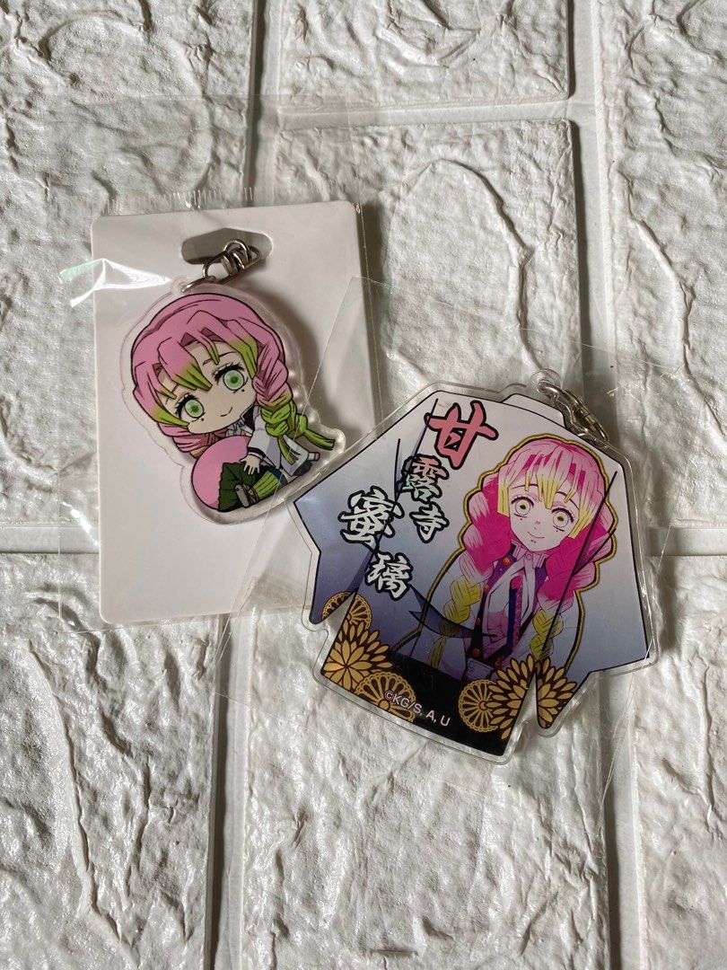 Demon Slayer Mitsuri acrylic keychain set (Category: Character Goods) located in Kalibo. Submitted by carewear.ph (Listing ID 1394304243, Image 1). Description: .