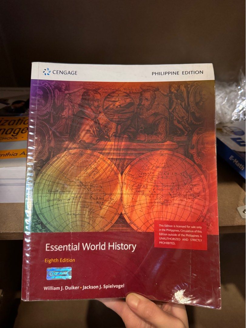 Essential World History (Category: Textbooks) located in Manila. Submitted by rnc.shop (Listing ID 1394398881, Image 1). Description: For Sale! Essential World History (8th Edition).