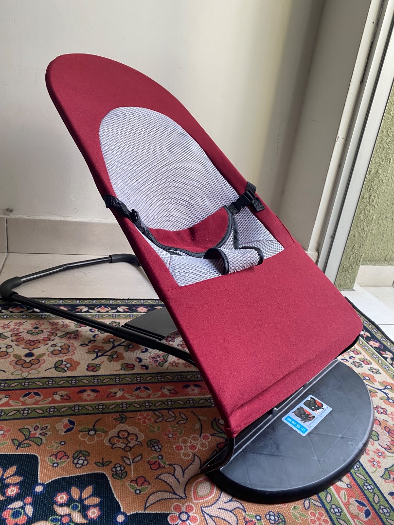 Foldable Baby Chair Rocker Bouncer (Buai Lantai), Babies & Kids, Infant ...