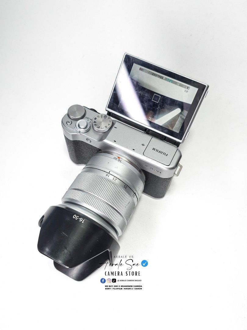 Fujifilm XA20 + 16-50mm (Category: Cameras) located in Baguio. Submitted by aeralecamerastore (Listing ID 1394396502, Image 1). Description: Fujifilm XA20 + 16-50mm Lens P 18,500 No issues Cosmetics ; 9/10 ( minor sign of usage ) Clean sensor All buttons working Actual Photo Posted 📷 📍 Open For Cash on delivery anywhere in the Philippines 🇵🇭 We accept Cash on Pick-UP LBC 📦 Inclusions : 📦 What's Included Fujifilm XA20 Body Cap Strap Battery 